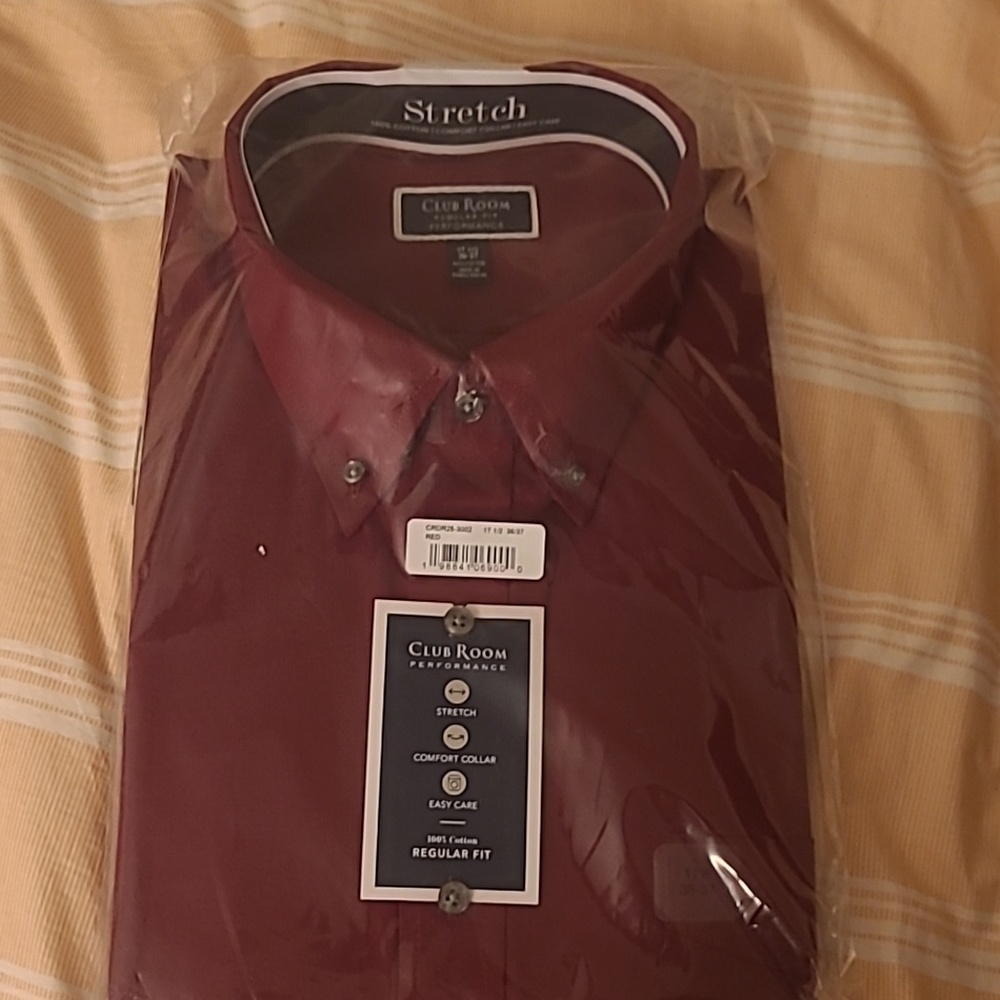 Mens Button Down Dress shirt